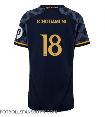 Real Madrid Aurelien Tchouameni #18 Replika Bortatröja Damer 2023-24 Kortärmad